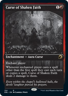 Image for Curse of Shaken Faith (134) [Innistrad: Double Feature]
