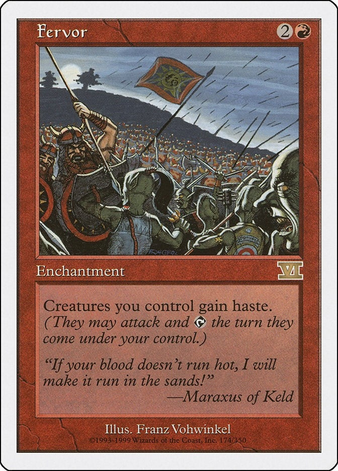 Image for Fervor (174) [Classic Sixth Edition]