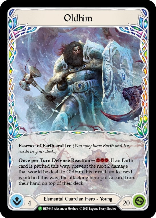 Image for Oldhim - HER045 (HER045) (Flesh and Blood: Promo Cards) - Flesh and Blood TCG
