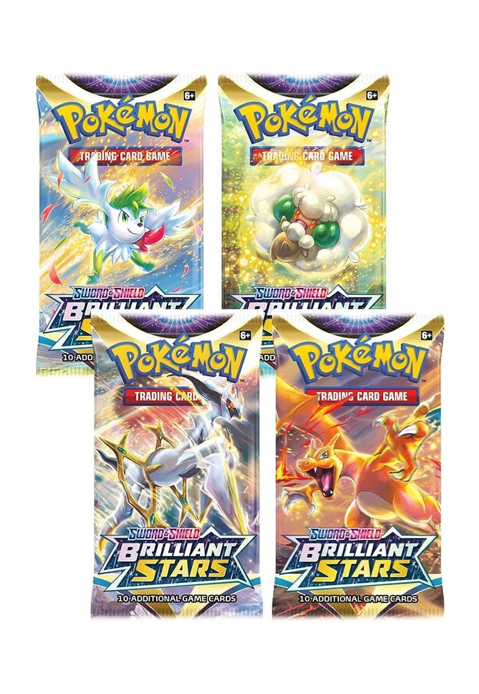 Brilliant Stars Booster Pack Art Bundle [Set of 4] [SWSH09: Brilliant Stars]