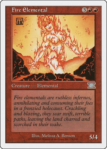 Image for Fire Elemental (176) [Classic Sixth Edition]