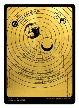 Image for Blood Moon (Foil Etched) (Gold) (366) [Secret Lair Drop Series]