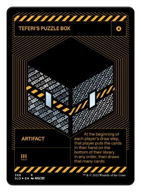 Image for Teferi's Puzzle Box (Silver Laminate) (368) [Secret Lair Drop Series]