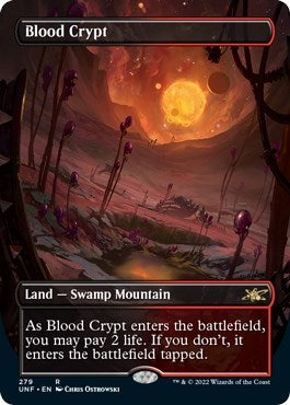 Image for Blood Crypt (Borderless) (279) [Unfinity]
