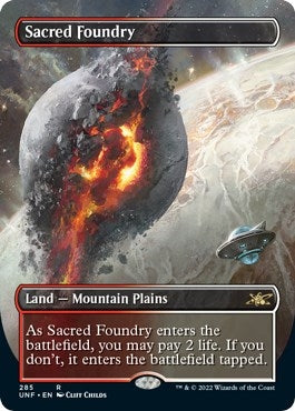 Image for Sacred Foundry (Borderless) (285) [Unfinity]