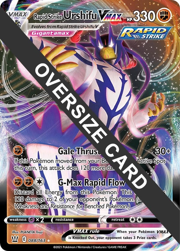Image for Rapid Strike Urshifu VMAX (088/163) [Jumbo Cards]
