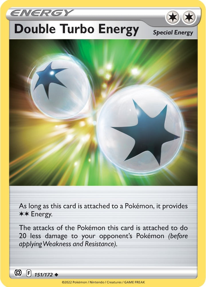 Image for Double Turbo Energy (151/172) [SWSH09: Brilliant Stars]