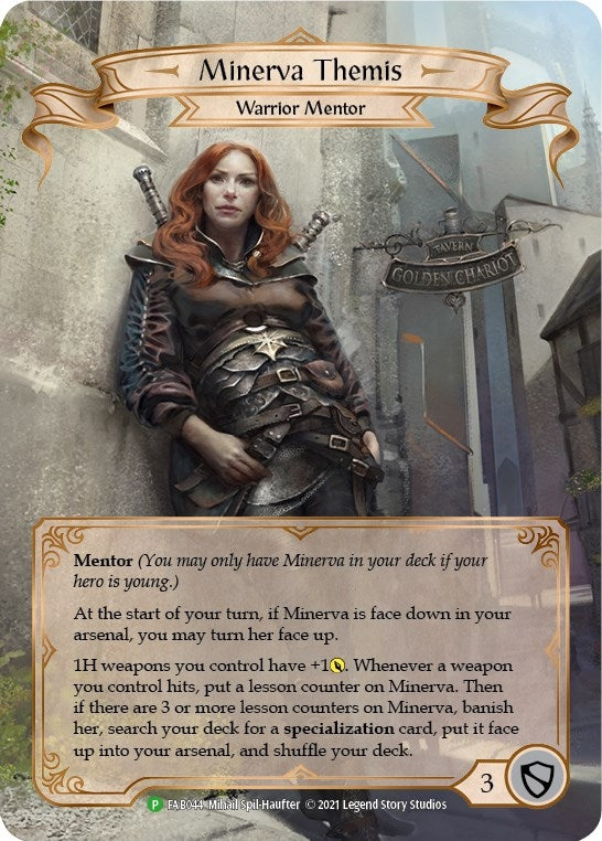 Image for Minerva Themis - FAB044 (FAB044) (Flesh and Blood: Promo Cards) - Flesh and Blood TCG
