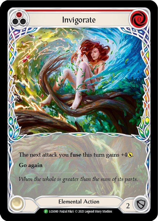 Image for Invigorate (Red) - LGS080 (LGS080) (Flesh and Blood: Promo Cards) - Flesh and Blood TCG