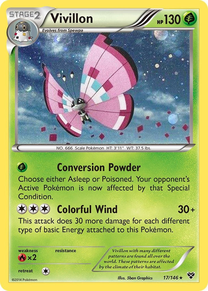 Image for Vivillon (017/146) [Blister Exclusives]