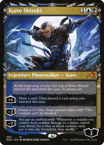 Image for Kaito Shizuki (Showcase) (350) [Kamigawa: Neon Dynasty]