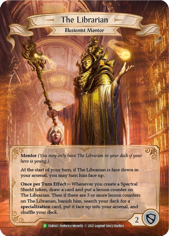 Image for The Librarian - FAB043 (FAB043) (Flesh and Blood: Promo Cards) - Flesh and Blood TCG