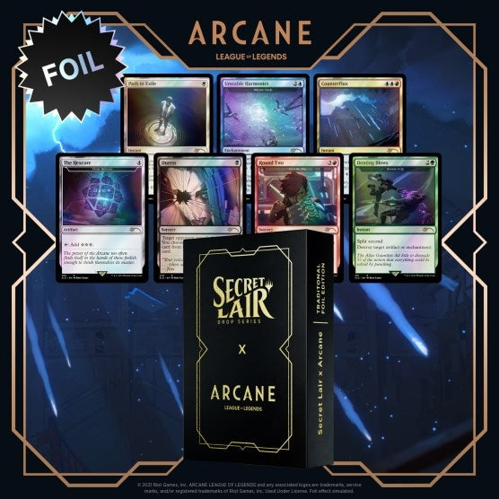 Image for Secret Lair Drop: Secret Lair x Arcane - Traditional Foil Edition [Secret Lair Drop Series]