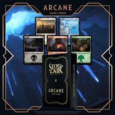 Image for Secret Lair Drop: Secret Lair x Arcane: Lands - Non-Foil Edition [Secret Lair Drop Series]