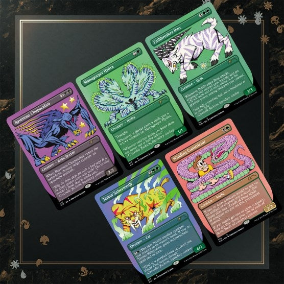 Image for Secret Lair Drop: Crocodile Jackson's Monstrous Menagerie - Non-Foil Edition [Secret Lair Drop Series]