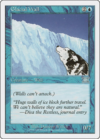 Image for Glacial Wall (72) [Classic Sixth Edition]