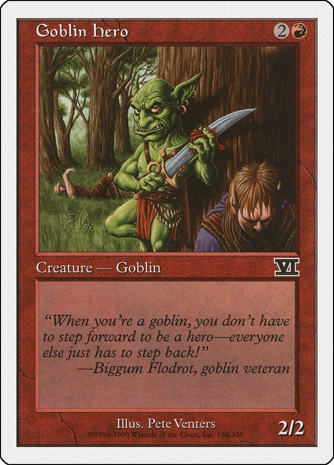 Image for Goblin Hero (184) [Classic Sixth Edition]