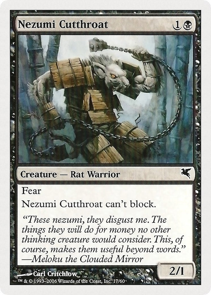 Image for Nezumi Cutthroat (17) (17) [PSAL]