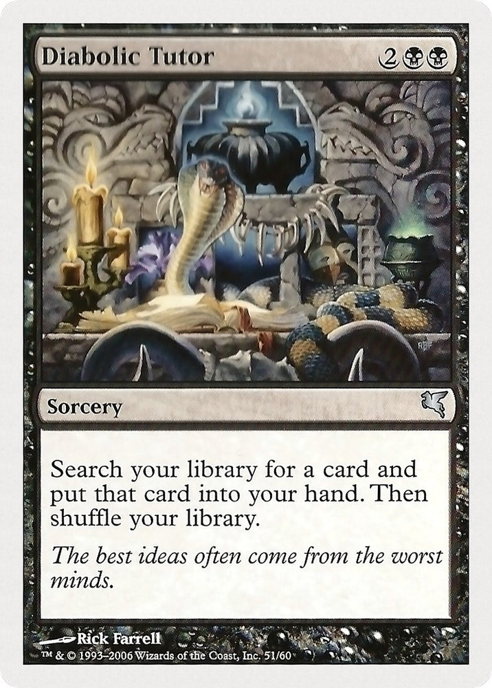 Image for Diabolic Tutor (51) [PSAL]
