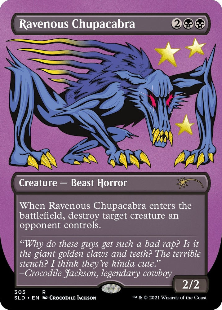 Image for Ravenous Chupacabra (305) (305) - Magic: The Gathering