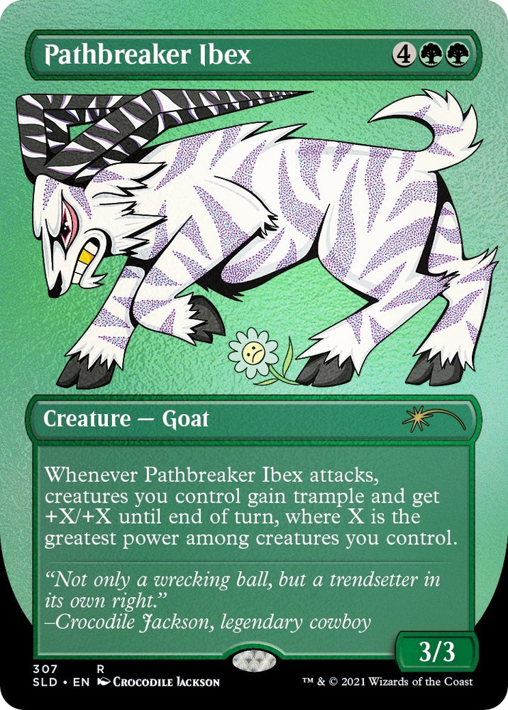 Image for Pathbreaker Ibex (Foil Etched) (307) [Secret Lair Drop Series]