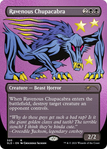 Image for Ravenous Chupacabra (305) (Foil Etched) (305) [Secret Lair Drop Series]