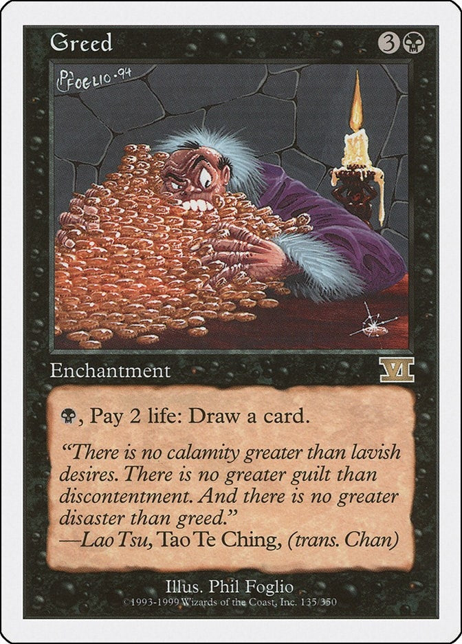 Image for Greed (135) [Classic Sixth Edition]