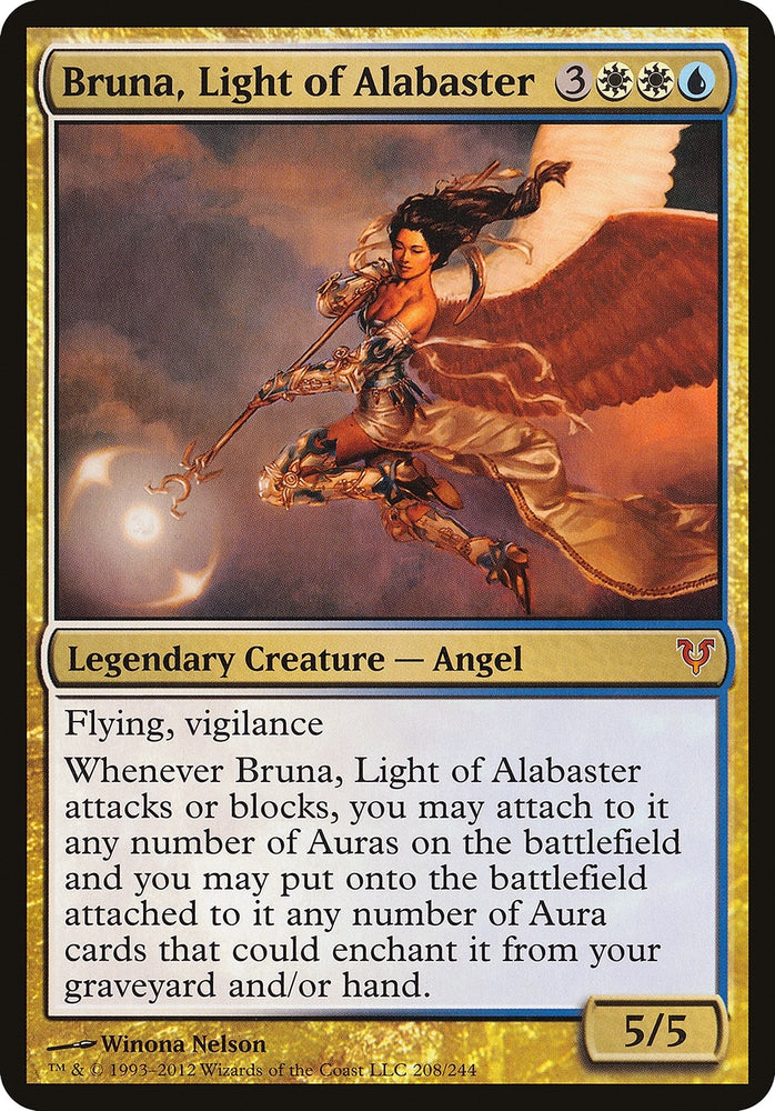 Image for Bruna, Light of Alabaster (Open the Helvault) (208) [Oversize Cards]