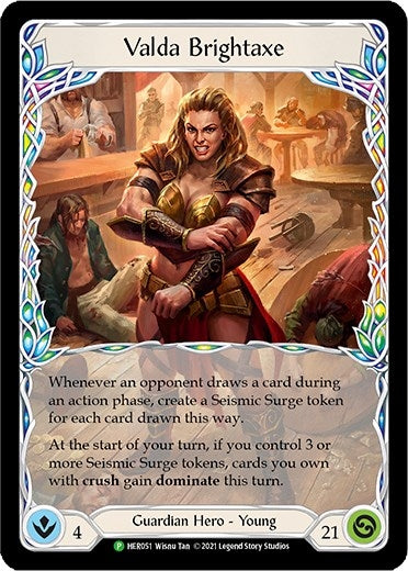 Image for Valda Brightaxe - HER051 (HER051) (Flesh and Blood: Promo Cards) - Flesh and Blood TCG