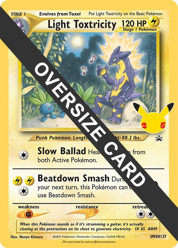 Image for Light Toxtricity (SWSH137) [Jumbo Cards]