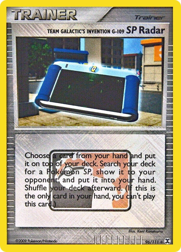 Image for Team Galactic's Invention G-109 SP Radar (096/111) [League & Championship Cards]
