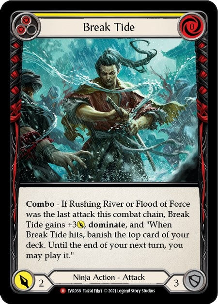 Image for Break Tide (EVR038) (Everfest) - Flesh and Blood TCG