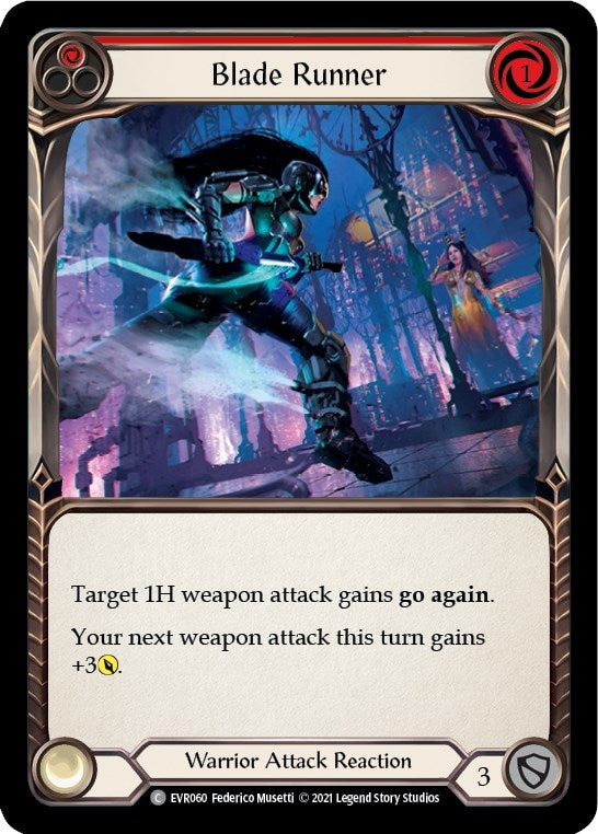 Image for Blade Runner (Red) (EVR060) (Everfest) - Flesh and Blood TCG