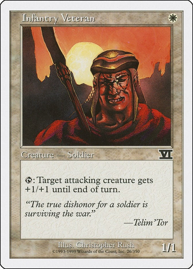 Image for Infantry Veteran (26) [Classic Sixth Edition]