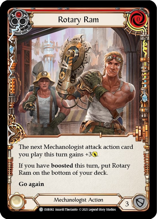 Image for Rotary Ram (Red) (EVR082) (Everfest) - Flesh and Blood TCG