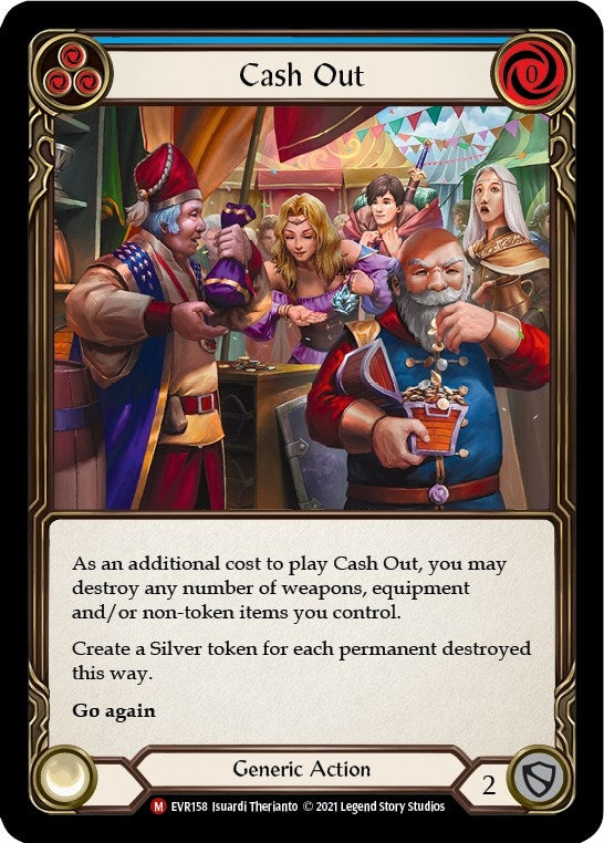 Image for Cash Out (EVR158) (Everfest) - Flesh and Blood TCG