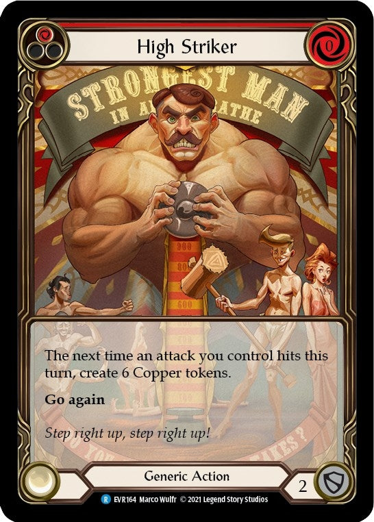 Image for High Striker (Red) (Extended Art) (EVR164) (Everfest) - Flesh and Blood TCG