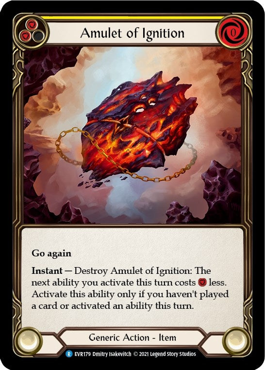 Image for Amulet of Ignition (EVR179) (Everfest) - Flesh and Blood TCG