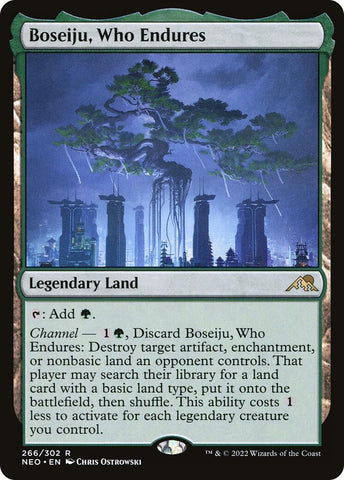Image for Boseiju, Who Endures (266) [Kamigawa: Neon Dynasty]