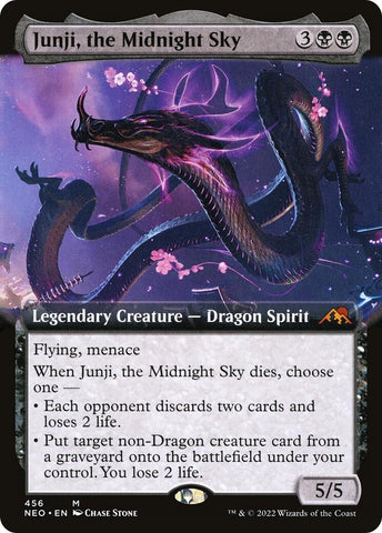 Image for Junji, the Midnight Sky (Extended Art) (456) [Kamigawa: Neon Dynasty]