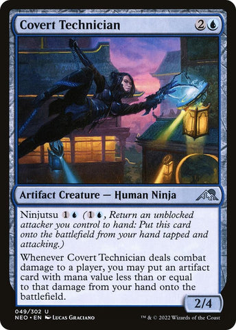 Image for Covert Technician (49) [Kamigawa: Neon Dynasty]