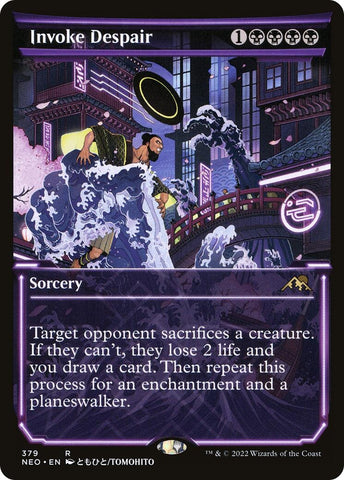 Image for Invoke Despair (Showcase) (379) [Kamigawa: Neon Dynasty]