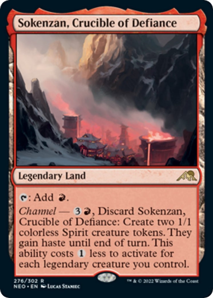 Image for Sokenzan, Crucible of Defiance (276) [Kamigawa: Neon Dynasty]