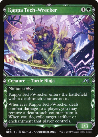 Image for Kappa Tech-Wrecker (Showcase) (348) [Kamigawa: Neon Dynasty]