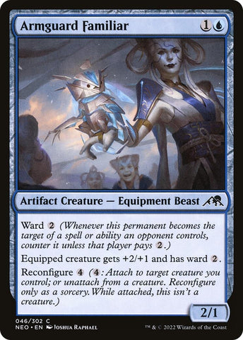 Image for Armguard Familiar (46) [Kamigawa: Neon Dynasty]