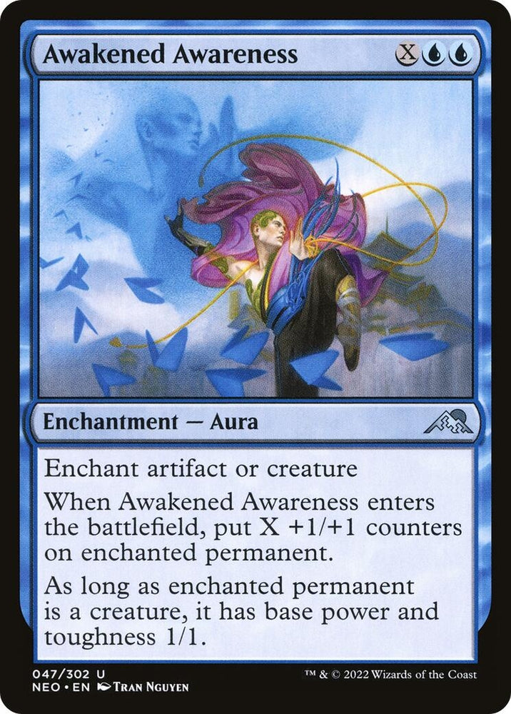 Image for Awakened Awareness (47) [Kamigawa: Neon Dynasty]