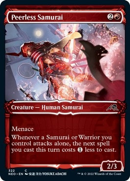 Image for Peerless Samurai (Showcase) (322) [Kamigawa: Neon Dynasty]