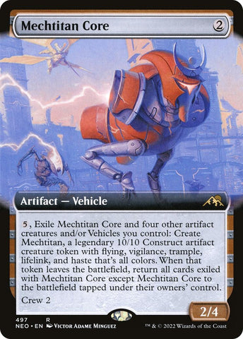 Image for Mechtitan Core (Extended Art) (497) [Kamigawa: Neon Dynasty]