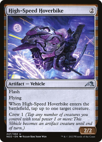Image for High-Speed Hoverbike (247) [Kamigawa: Neon Dynasty]