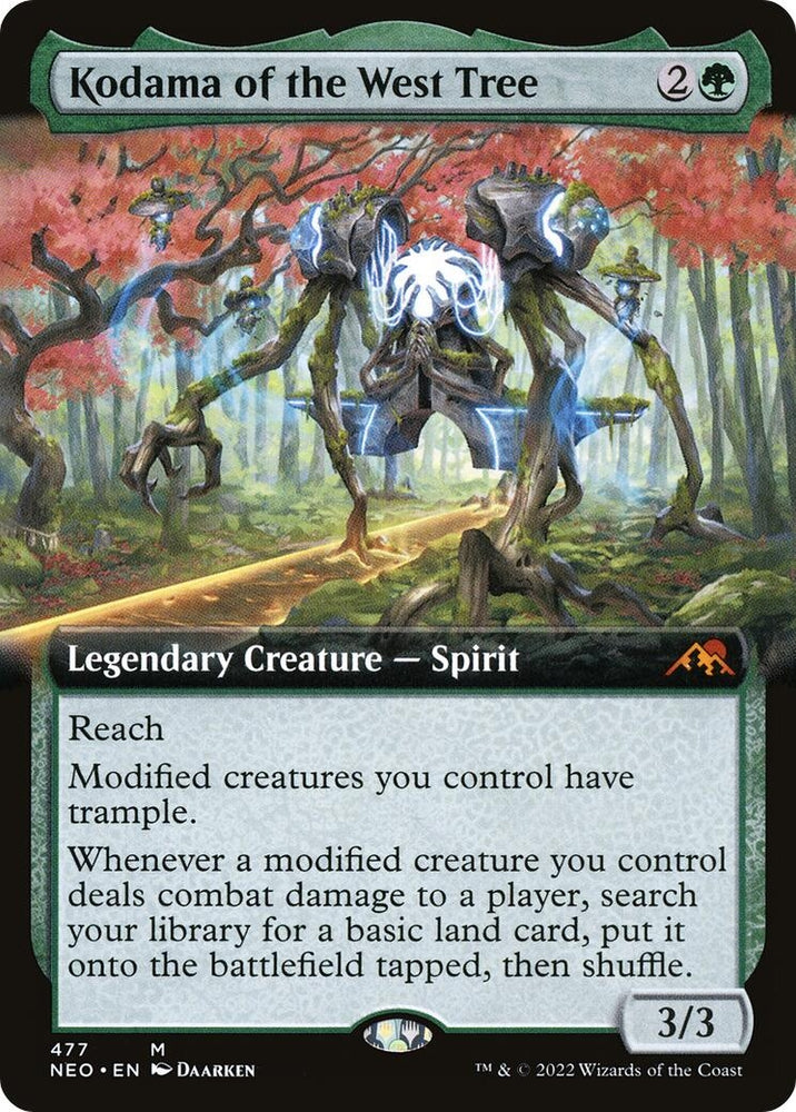 Image for Kodama of the West Tree (Extended Art) (477) [Kamigawa: Neon Dynasty]